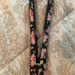 Sutra hair flat iron straightener.Floral, 1 inch.
